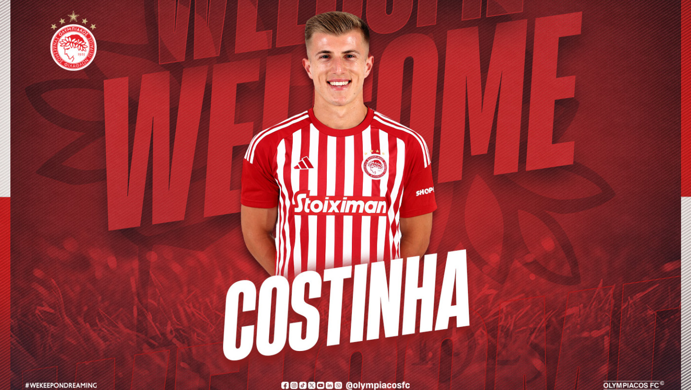 Ολυμπιακός: Ανακοίνωσε τη συμφωνία με Κοστίνια