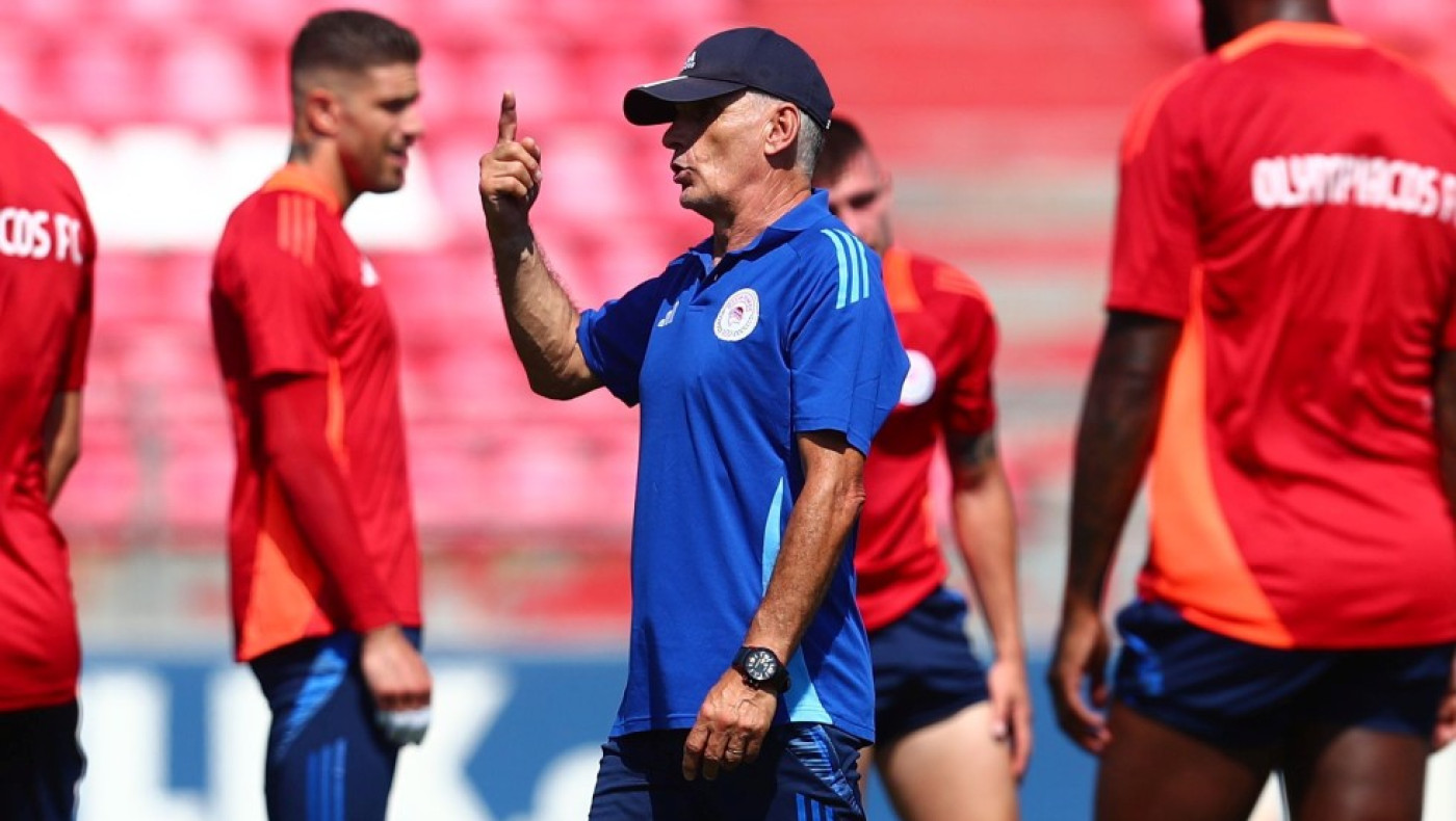 Ολυμπιακός: Αυτό είναι το επετειακό σήμα στις προπονητικές εμφανίσεις για τα 100 χρόνια της ομάδας