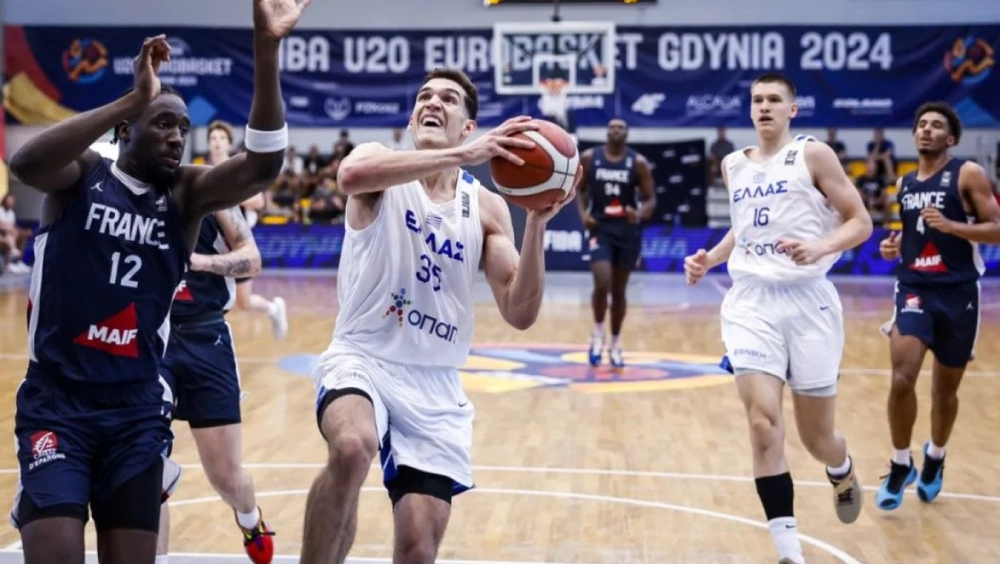EuroBasket U20: Έβγαλε τον καλύτερό της εαυτό η Εθνική, αλλά δεν άντεξε κόντρα στη Γαλλία