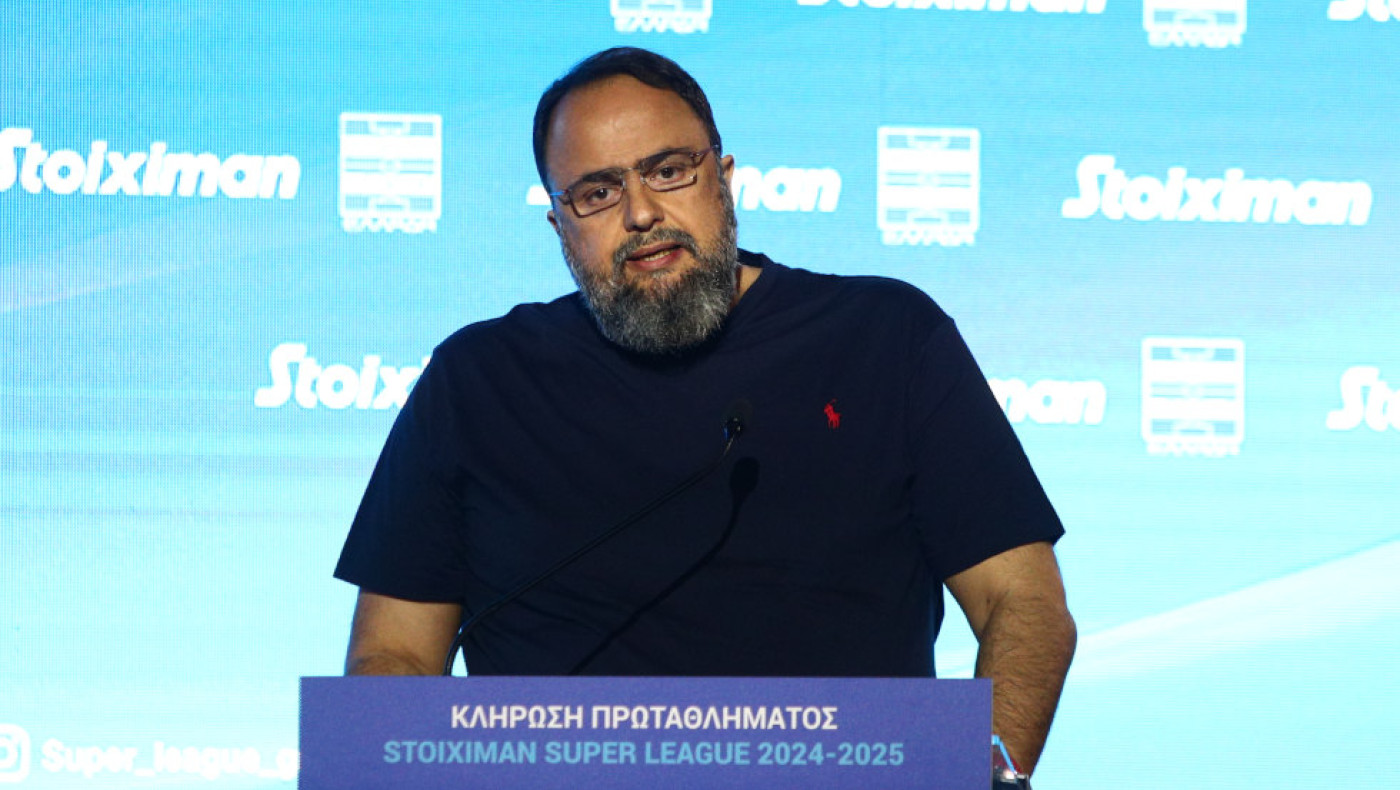 Μαρινάκης: «Στόχος μας να πάει το ελληνικό ποδόσφαιρο ακόμη ψηλότερα»