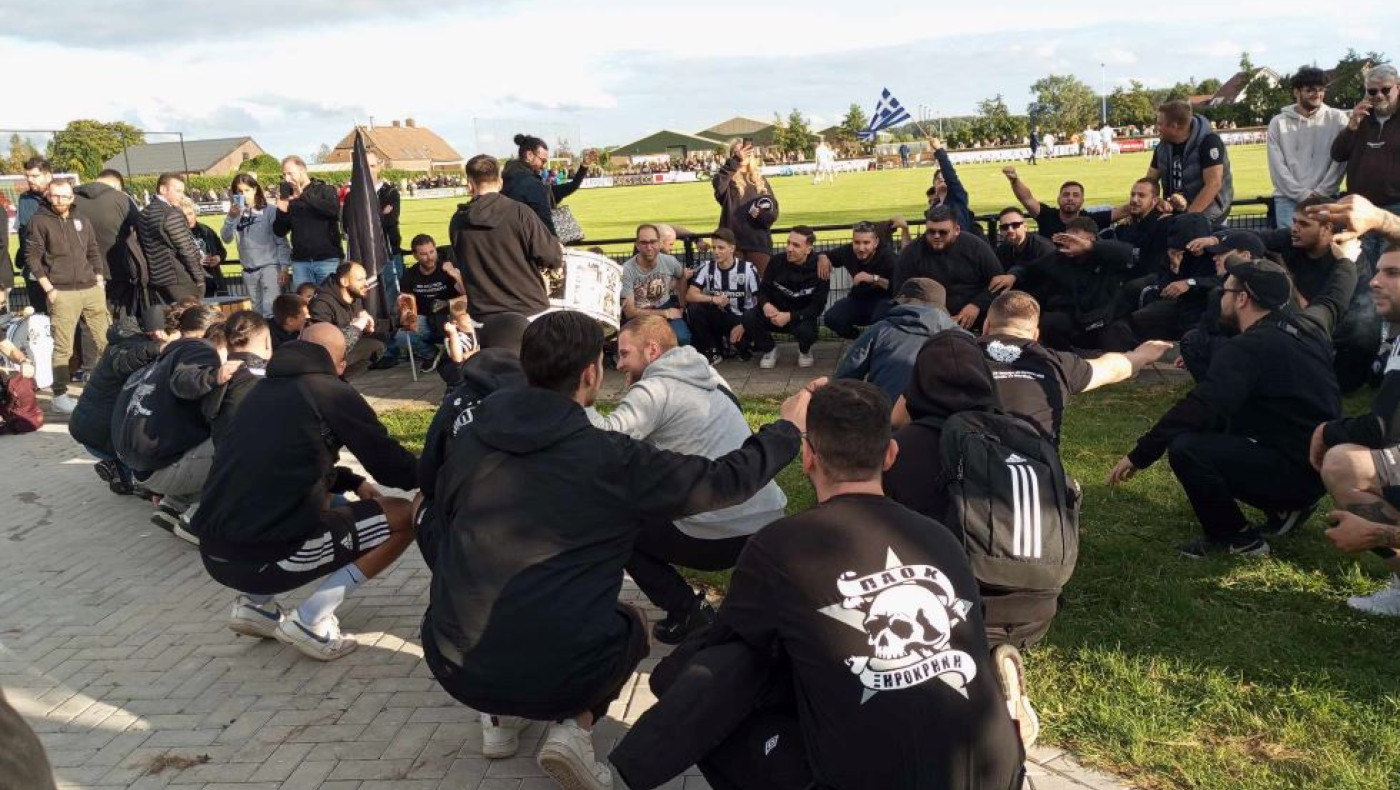 ΠΑΟΚ-Φίτεσε: «Ήρθαμε σκαστοί από την κλινική»-Βροντερό παρών από τους φίλους του Δικεφάλου (pics+vids)