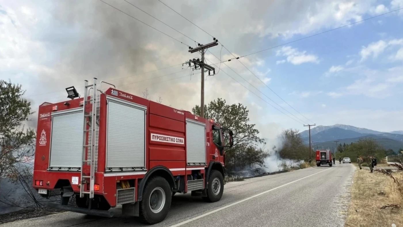 Κιλκίς: Πυρκαγιά στην περιοχή Κορώνα, κινητοποίηση της Πυροσβεστικής