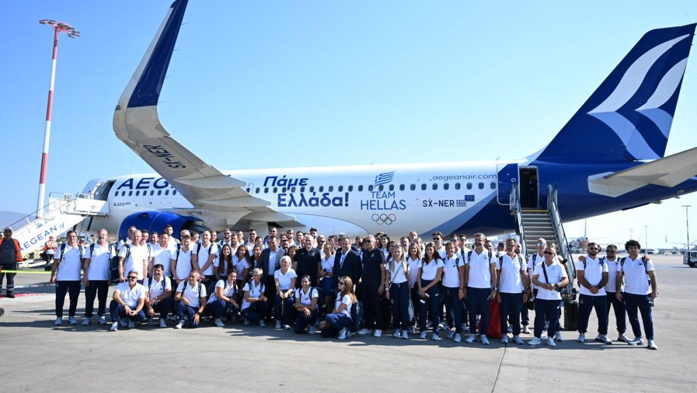 Ολυμπιακοί Αγώνες: Αναχώρησε με αισιοδοξία η Ελληνική αποστολή (pic)