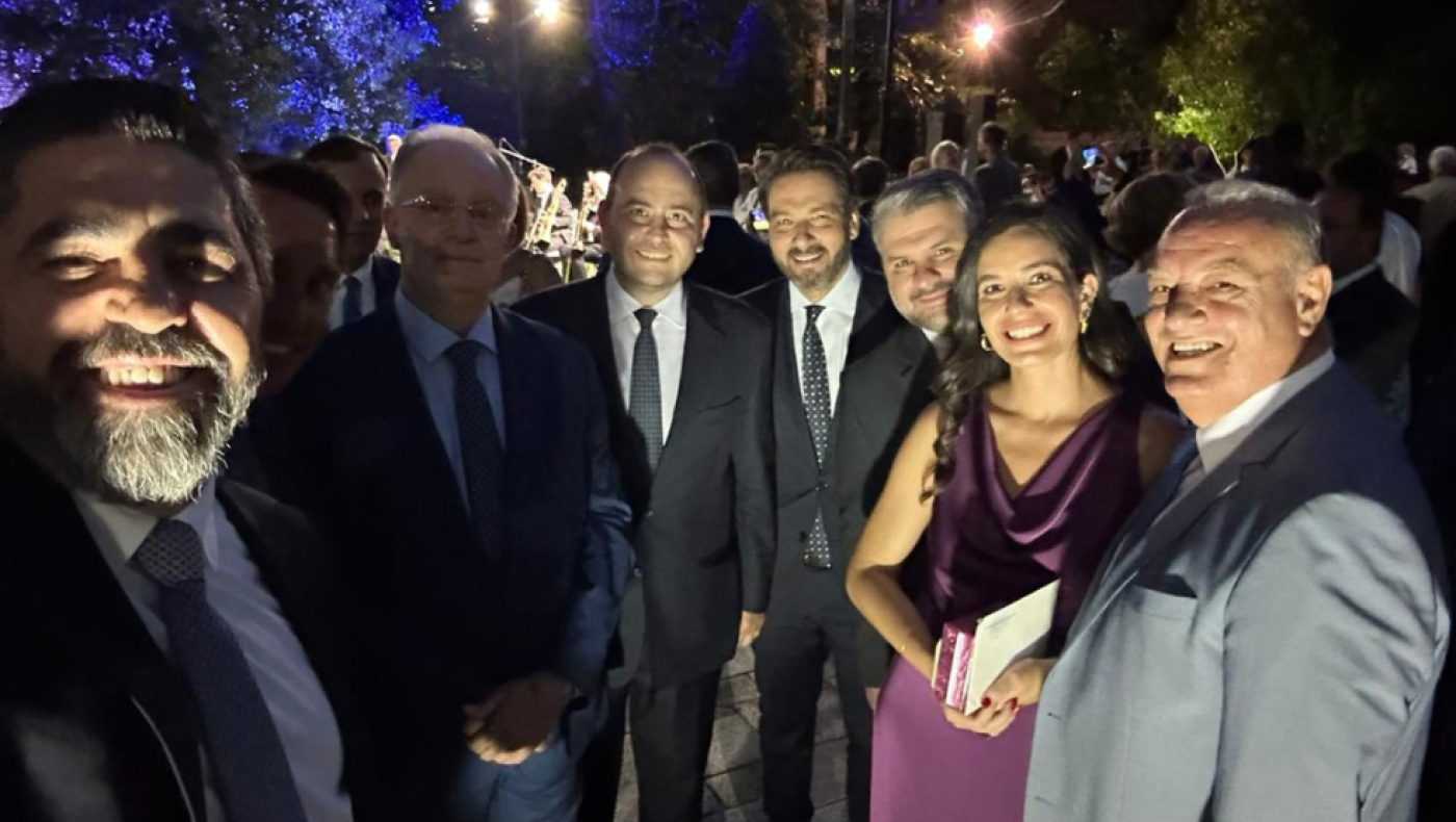 Η Βουλευτής Επικρατείας ΝΔ Μαρία Νεφέλη Χατζηιωαννίδου στην εκδήλωση για τα 50 χρόνια από την Αποκατάσταση της Δημοκρατίας