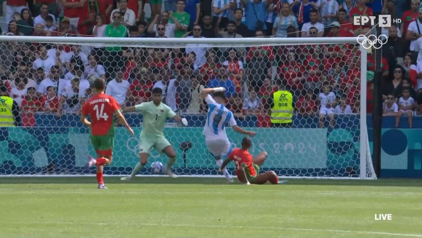 Ολυμπιακοί Αγώνες Παρίσι 2024: Επεισόδια με εισβολές και κροτίδες στο Αργεντινή-Μαρόκο