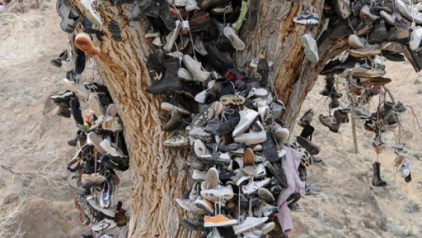 Το δέντρο με τα παπούτσια ή αλλιώς ο πιο μοναχικός δρόμος της Αμερικής