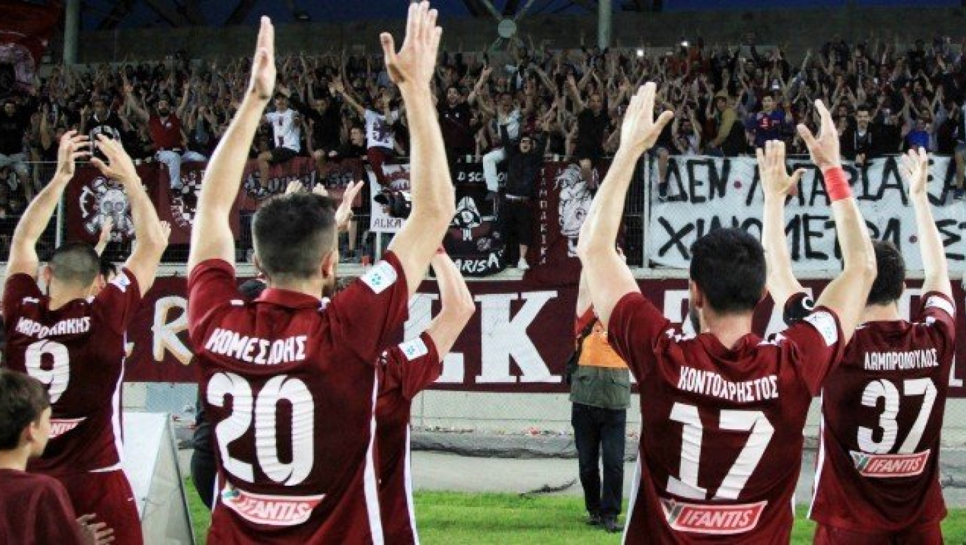 Οι πανηγυρισμοί των παικτών της ΑΕΛ για την άνοδο! (videos)