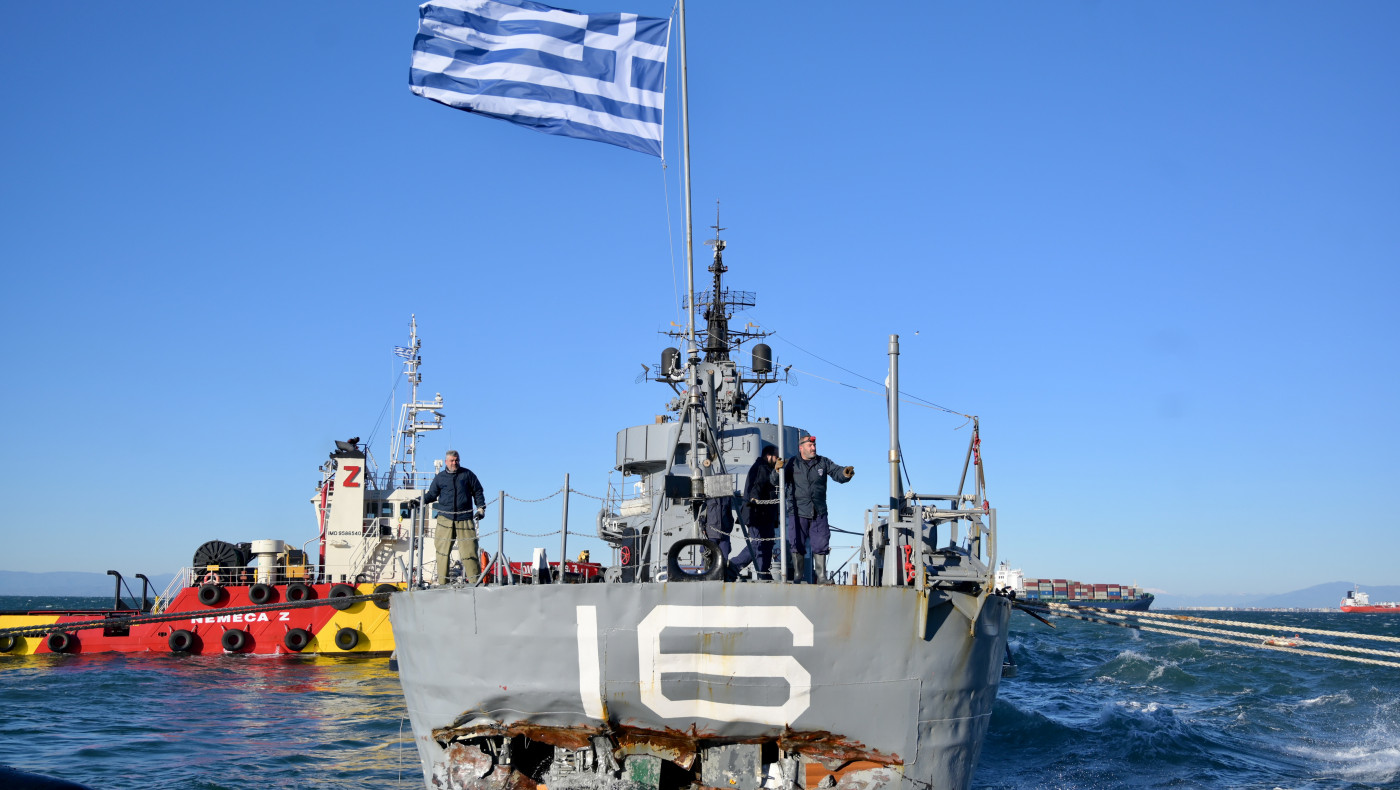 Θεσσαλονίκη: Πού θα μεταφερθεί το αντιτορπιλικό «Βέλος» για συντήρηση