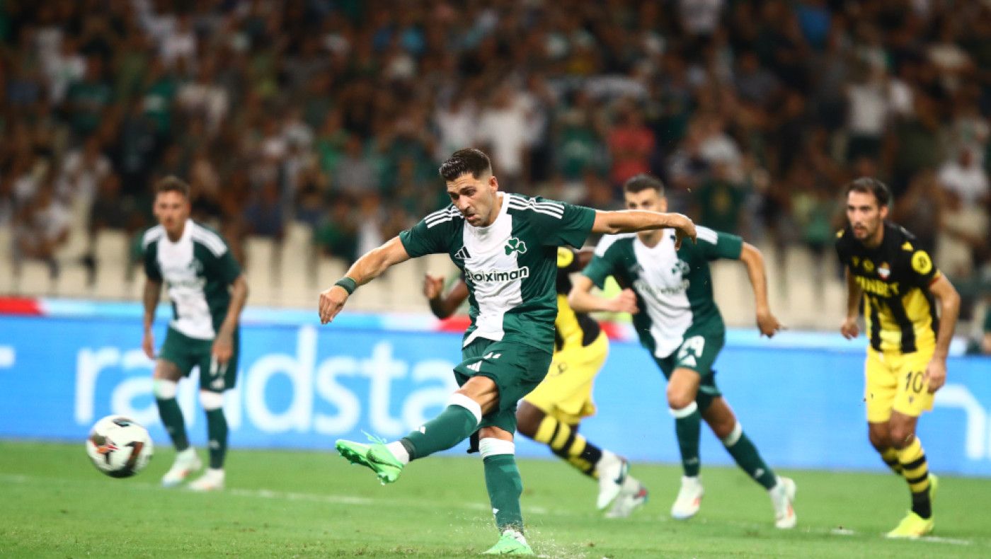 Παναθηναϊκός: Ο Μπακασέτας δίνει αέρα δύο τερμάτων κόντρα στην Μπότεφ Πλόβντιβ