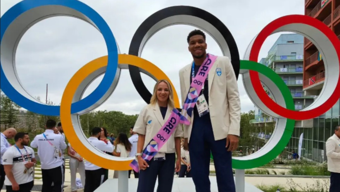 Ολυμπιακοί Αγώνες: Έτοιμοι οι Γιάννης Αντετοκούνμπο και Αντιγόνη Ντρισμπιώτη για την τελετή έναρξης (pic)