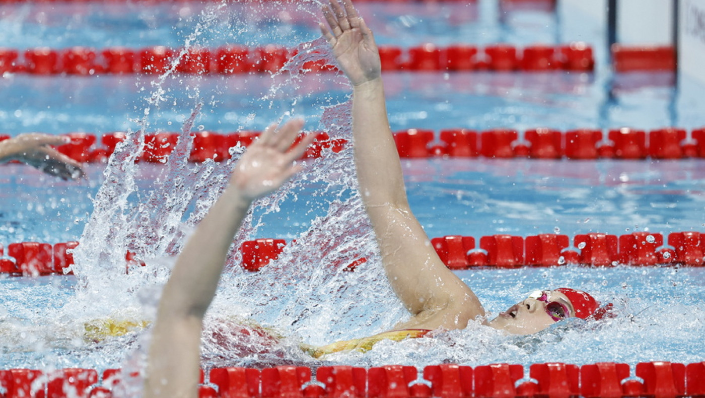 Λουάνα Αλόνσο: «Δεν με έδιωξαν από το ολυμπιακό χωριό» - Το σχόλιο της Παραγουανής κολυμβήτριας