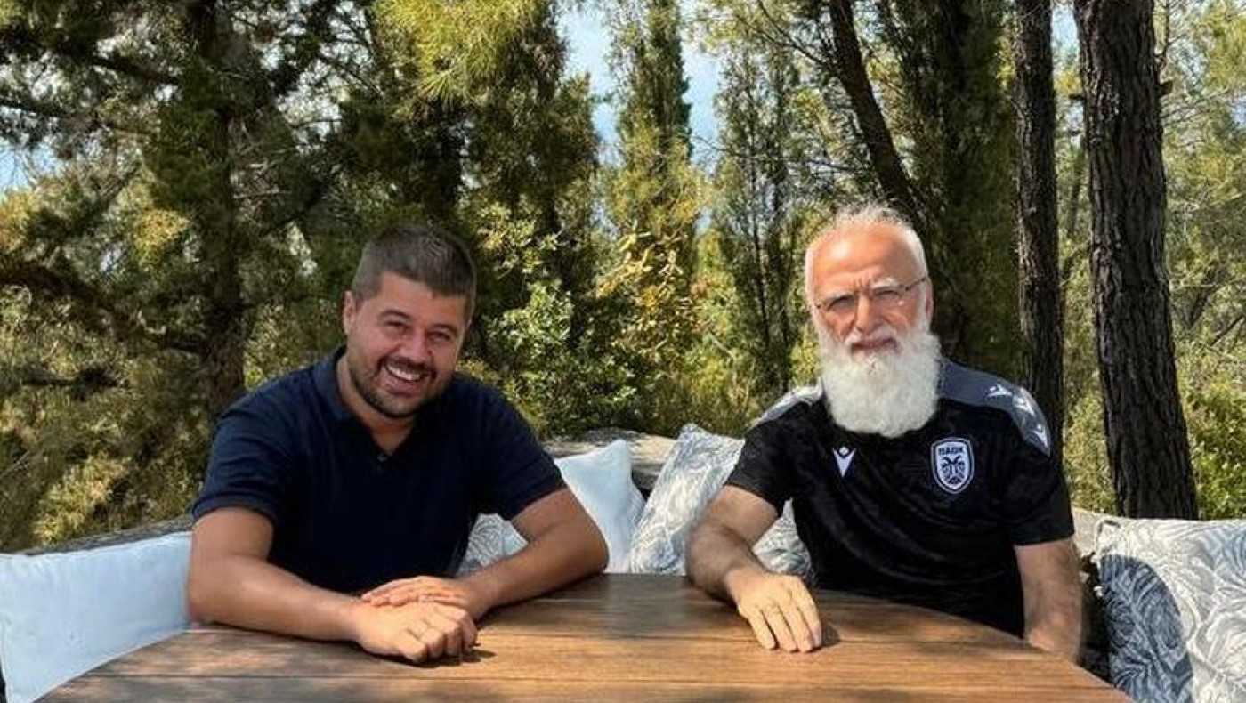 Συνάντηση Ιβάν Σαββίδη-Μάκη Γκαγκάτση στη Χαλκιδική