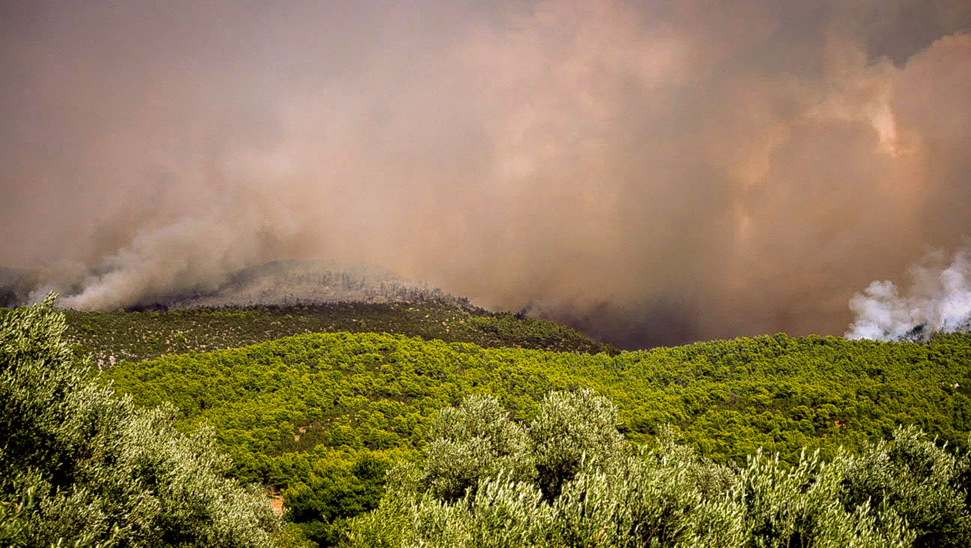 Πολλαπλά πύρινα μέτωπα σε Χαλκιδική, Δράμα, Ξάνθη και Λήμνο