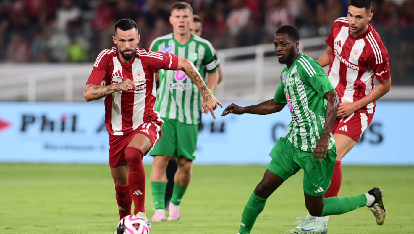 Κέρδισε με 4-2 τον Άρη Λεμεσού ο Ολυμπιακός αλλά με αδυναμίες αμυντικά