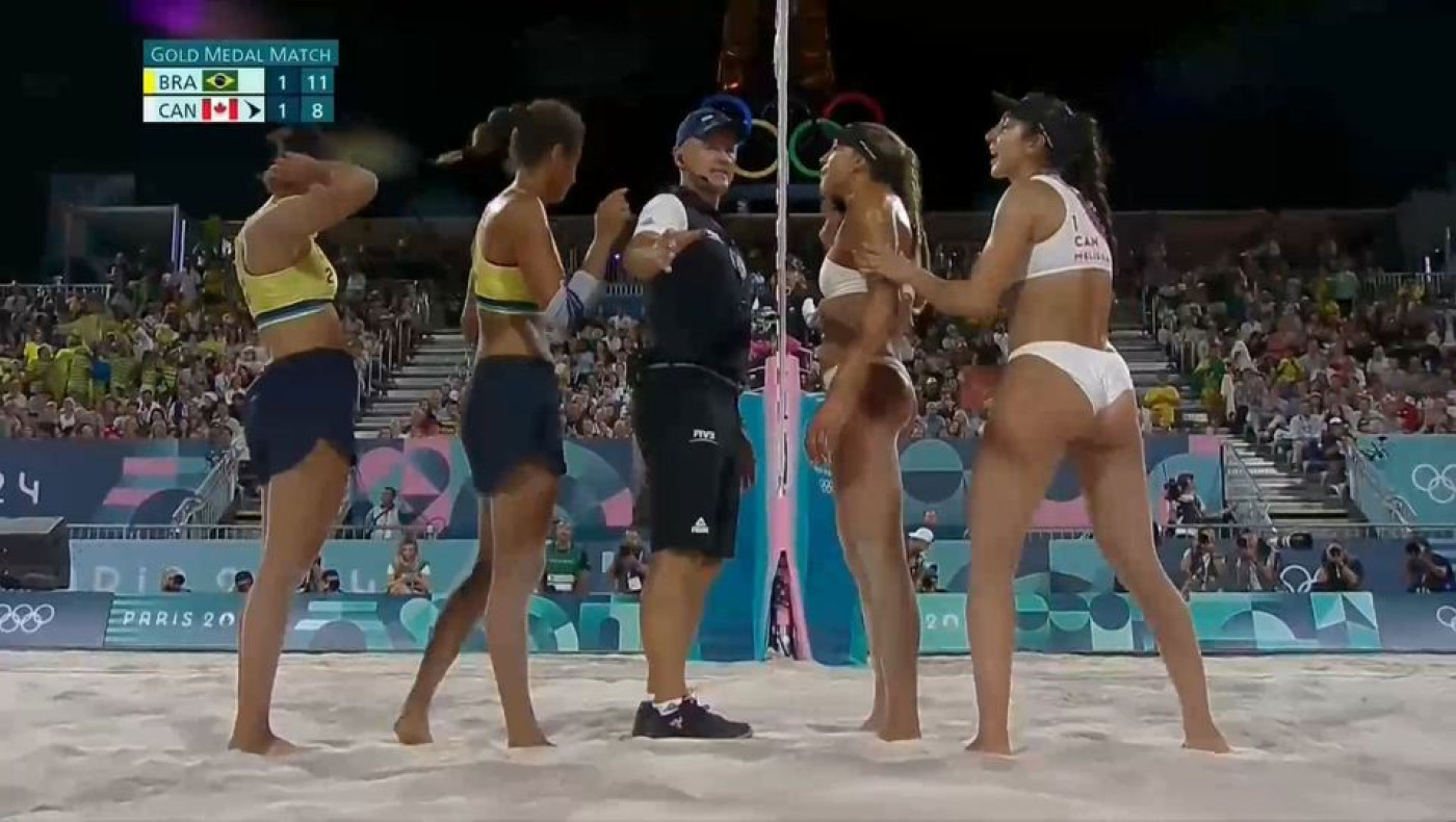 Απίστευτο σκηνικό: Αθλήτριες στο beach volley τσακώθηκαν και ο DJ έπαιξε το Imagine του Τζον Λένον