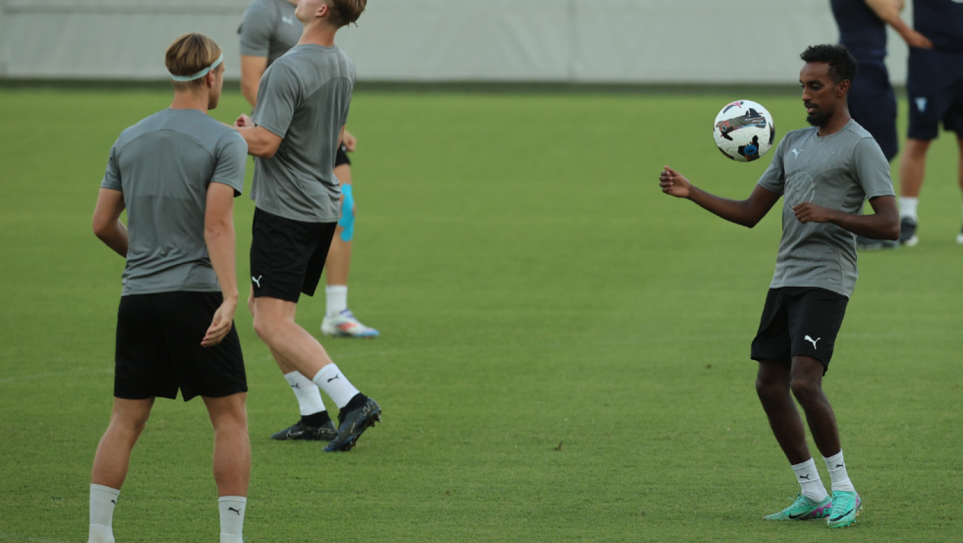 Προπόνηση με σάουνα για τη Μάλμε ενόψει ΠΑΟΚ!