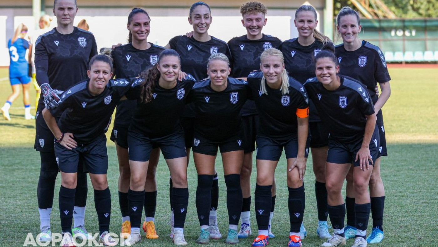 Ποδόσφαιρο γυναικών: Φιλική νίκη 0-3 επί της NSA Sofia για τον ΠΑΟΚ Morris