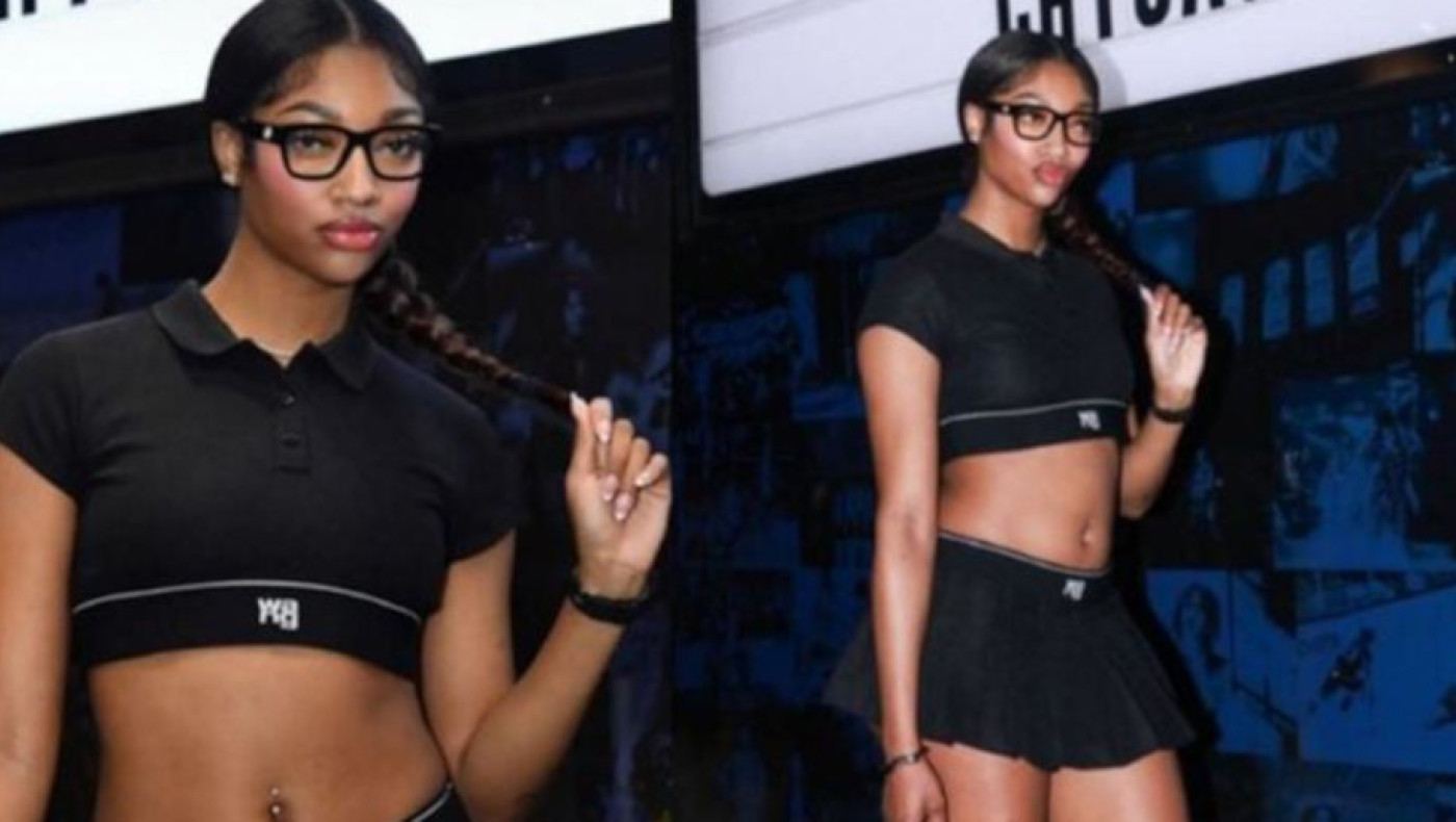 ΗΠΑ: Η Έιντζελ Ρις πήγε σε αγώνα μπάσκετ σαν top model