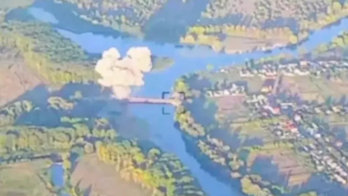 Η Ουκρανία ανατίναξε κι άλλη γέφυρα στο Κουρσκ-Δείτε το βίντεο