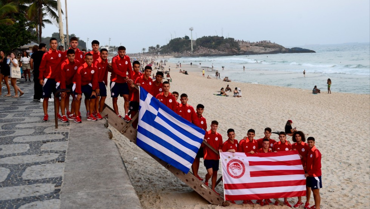 Ολυμπιακός: Το video από την επίσκεψη των Νέων στο άγαλμα του Χριστού Λυτρωτή στο Ρίο Ντε Τζανέιρο