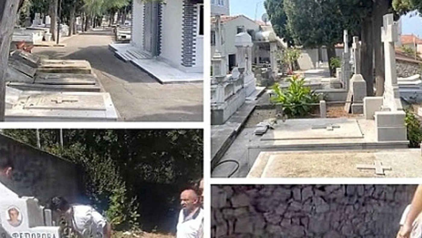 Τουρκία: Βάνδαλοι βεβήλωσαν ορθόδοξο νεκροταφείο στην Κωνσταντινούπολη (pics)