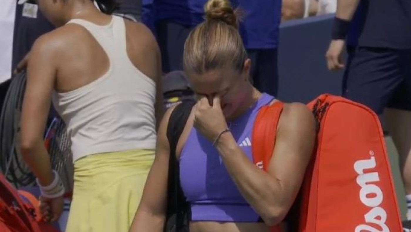 US Open: Τραυματίστηκε στον ώμο και αποσύρθηκε η Σάκκαρη!