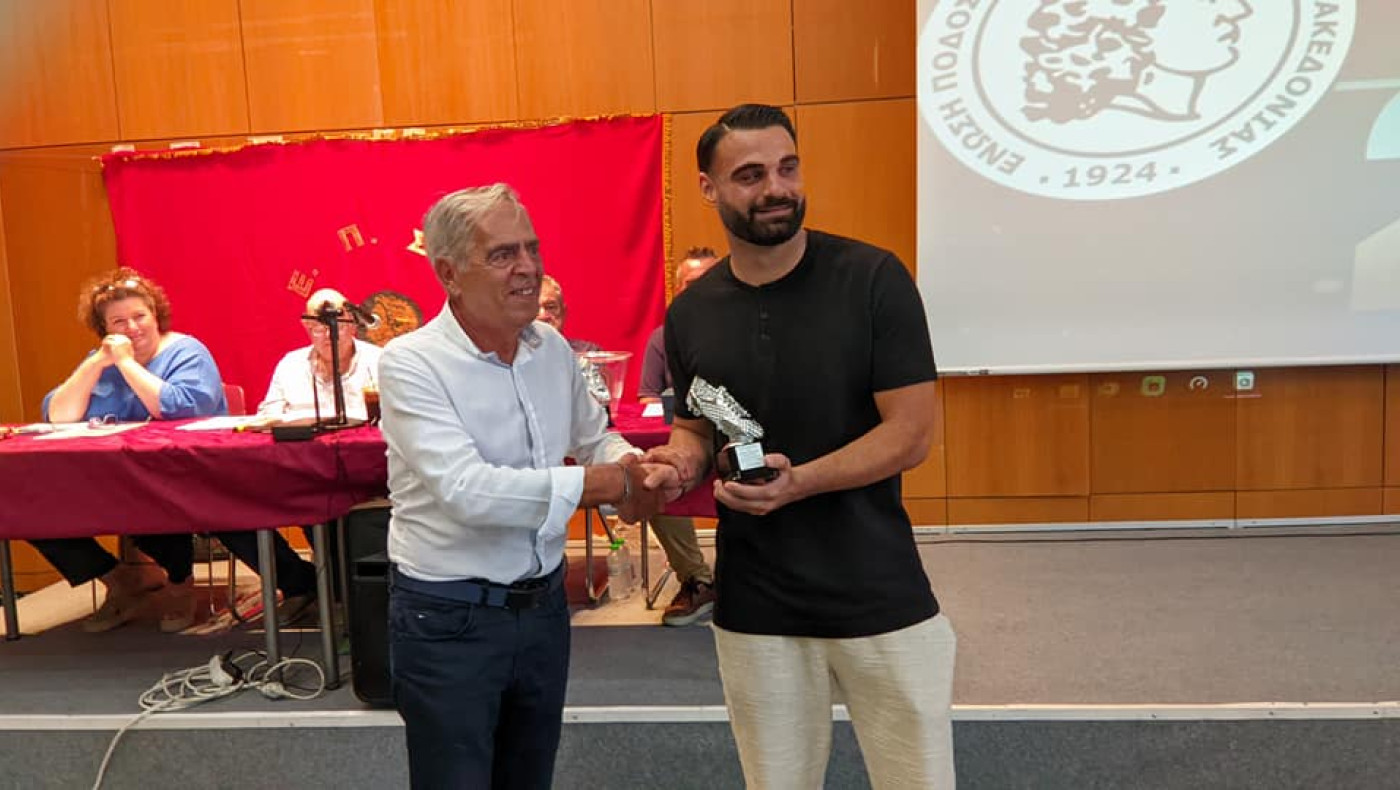 Χρήστος Αβραμίδης (πρώτος σκόρερ Α1 ΕΠΣΜ): «Χαρούμενος για αυτή τη διάκριση»