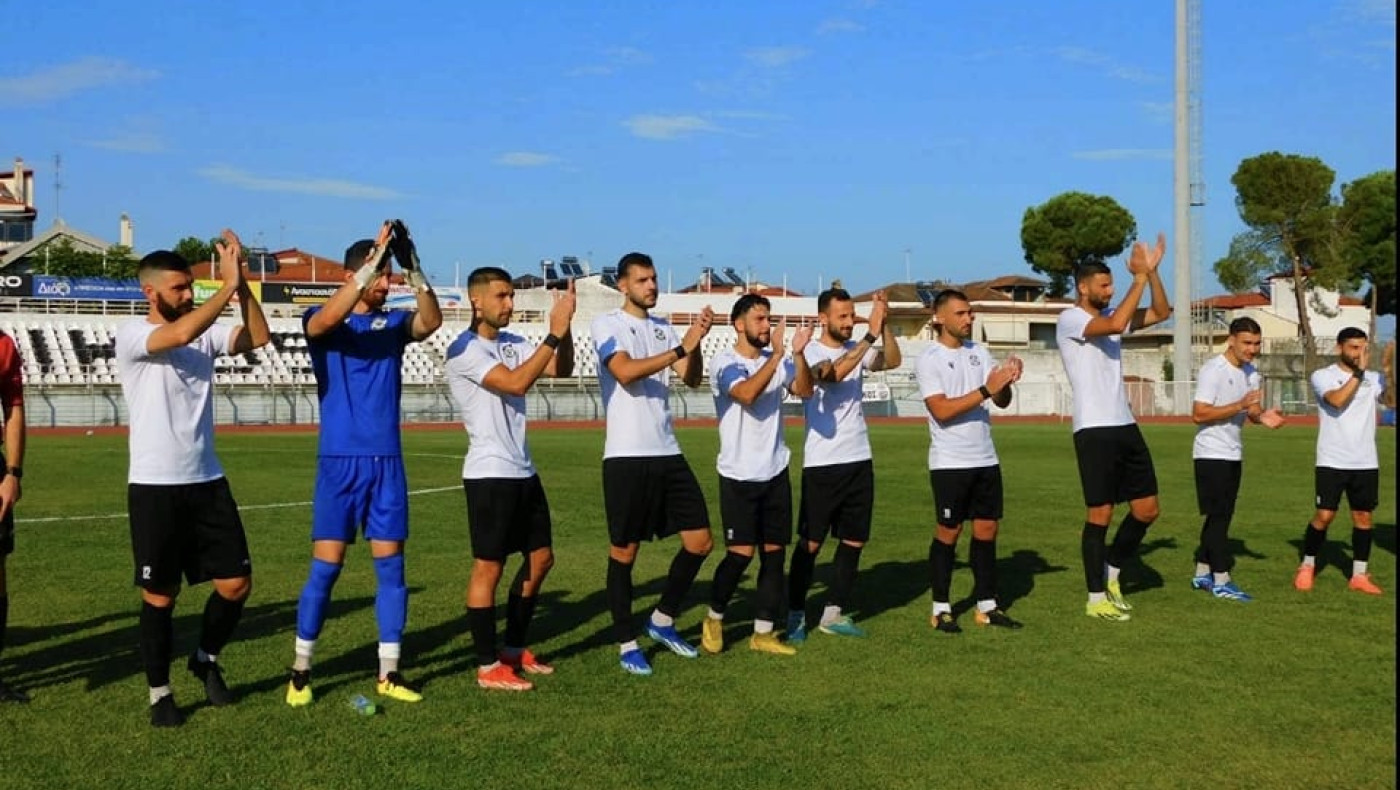 Η αποστολή του Πιερικού με Νίκη  Βόλου