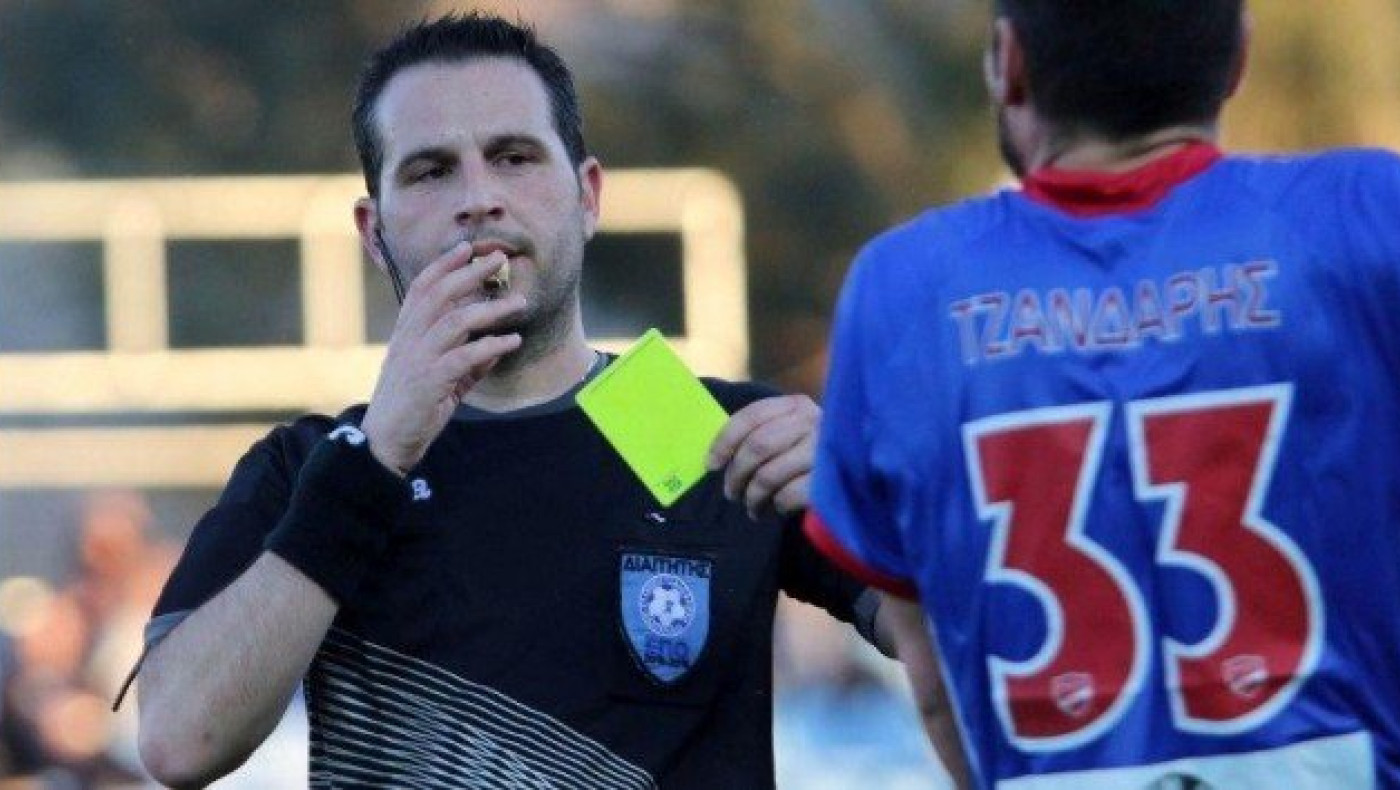 Ο Λαμπρόπουλος σφυρίζει στο          ΑΕΚ-Πανιώνιος