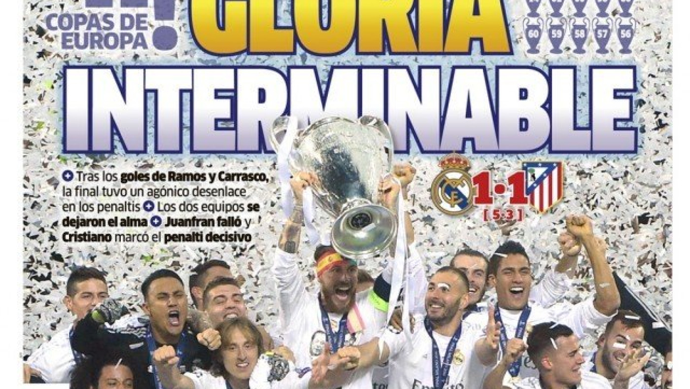 Αποθεώνει τη Ρεάλ για το 11ο ο διεθνής Τύπος (pics)