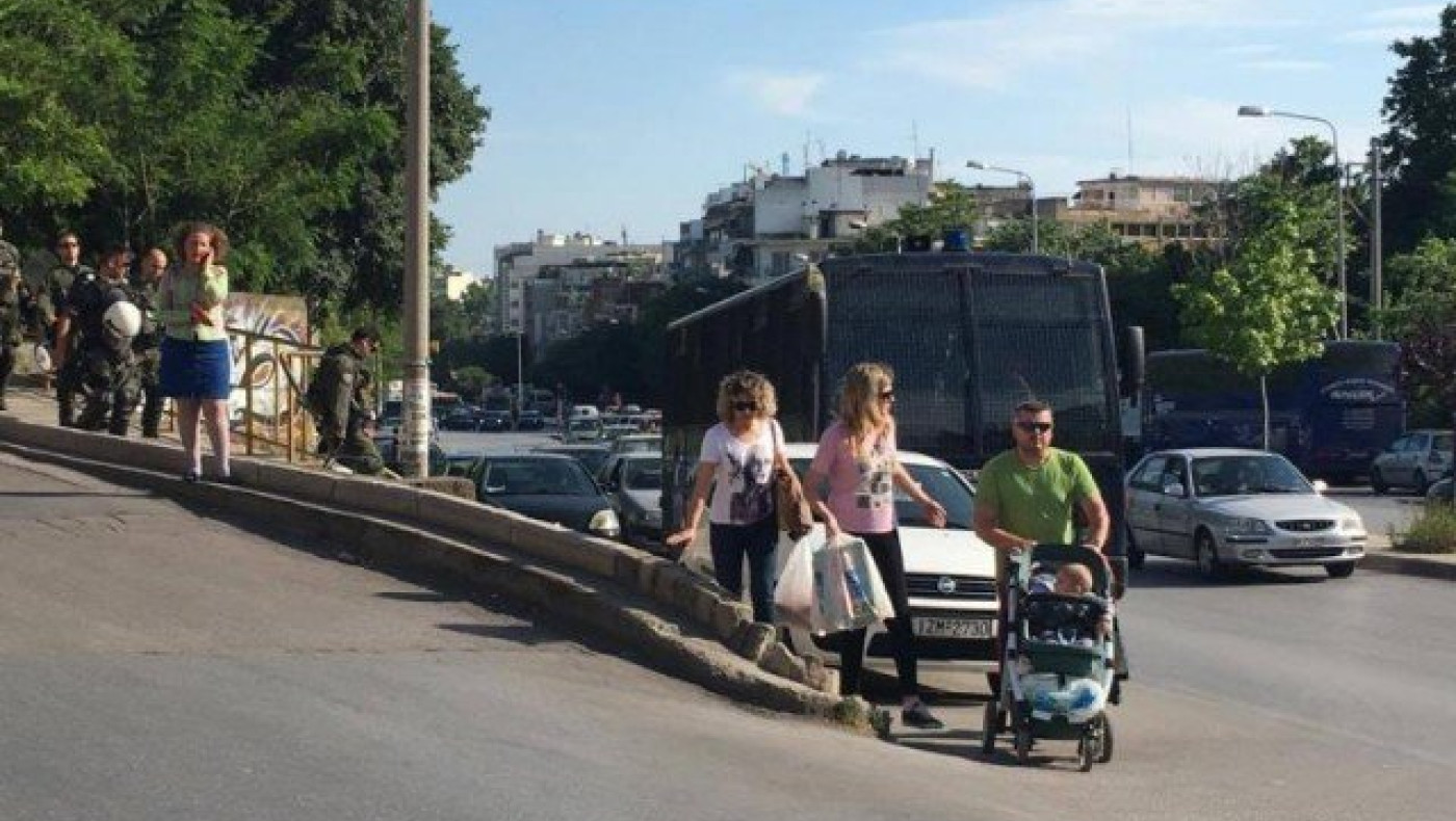 Θεσσαλονίκη: Αντιεξουσιαστές & εθνικιστές αντιμέτωποι στο κέντρο