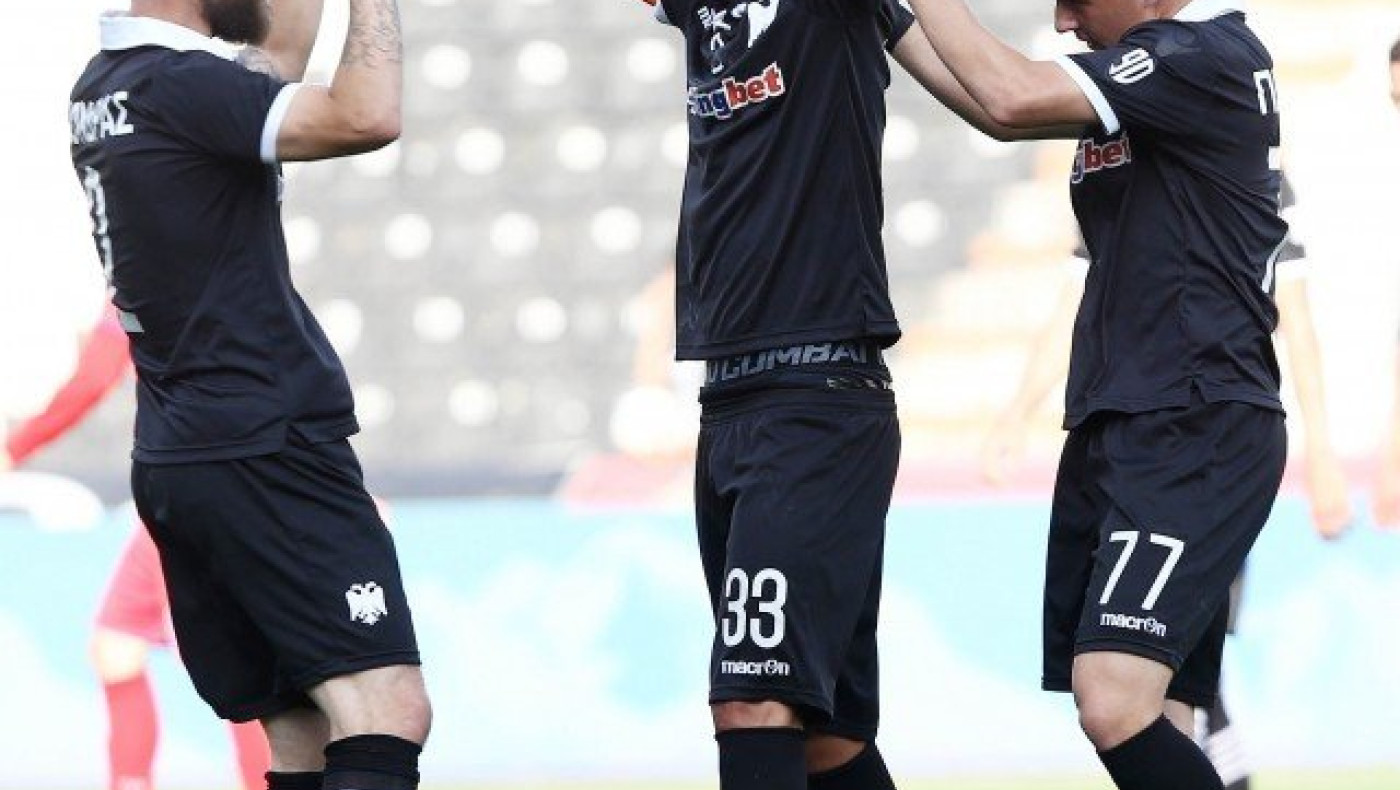 Ανετη  επικράτηση  του ΠΑΟΚ  με  σοβαρή  διαχείριση