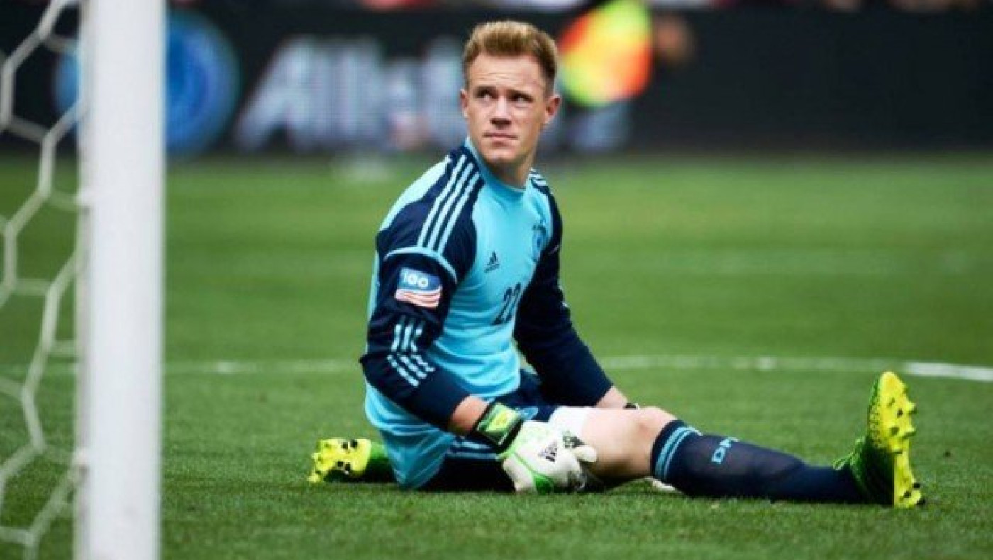 Επικό πνίξιμο από τον Τερ Στέγκεν στο Γερμανία-Σλοβακία!