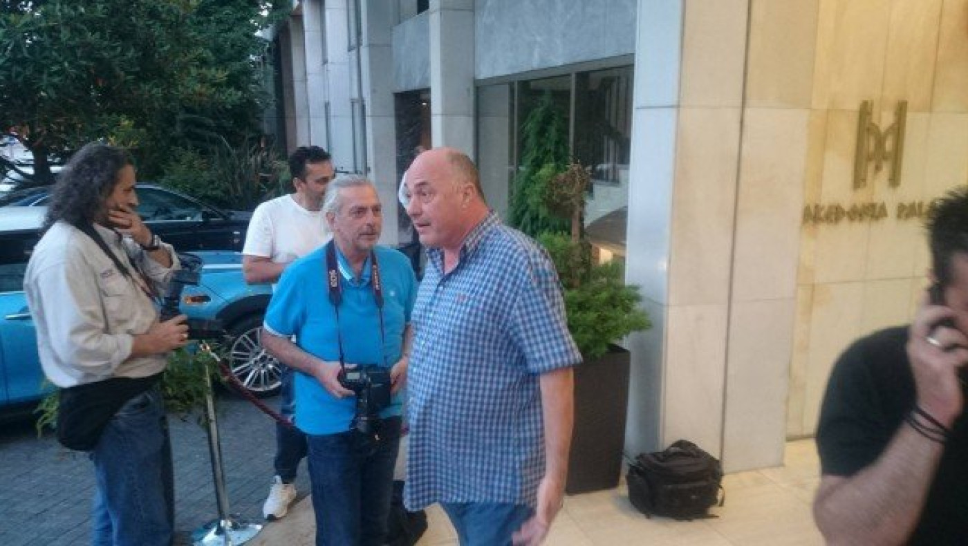 Έκπληξη: Στο   Makedonia   Palace ο Αχιλλέας Μπέος! (video)