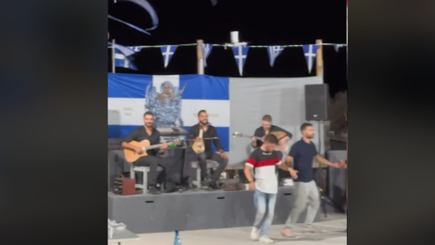 Επικό σκηνικό σε πανηγύρι στη Σαντορίνη: Έστειλε τη βότκα με… drone!