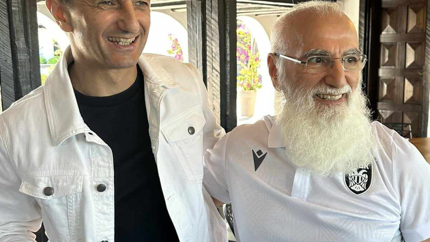 Σύσκεψη στο Πόρτο Καρράς  με Σαββίδη, Γκοντσαρόβα, Λουτσέσκου