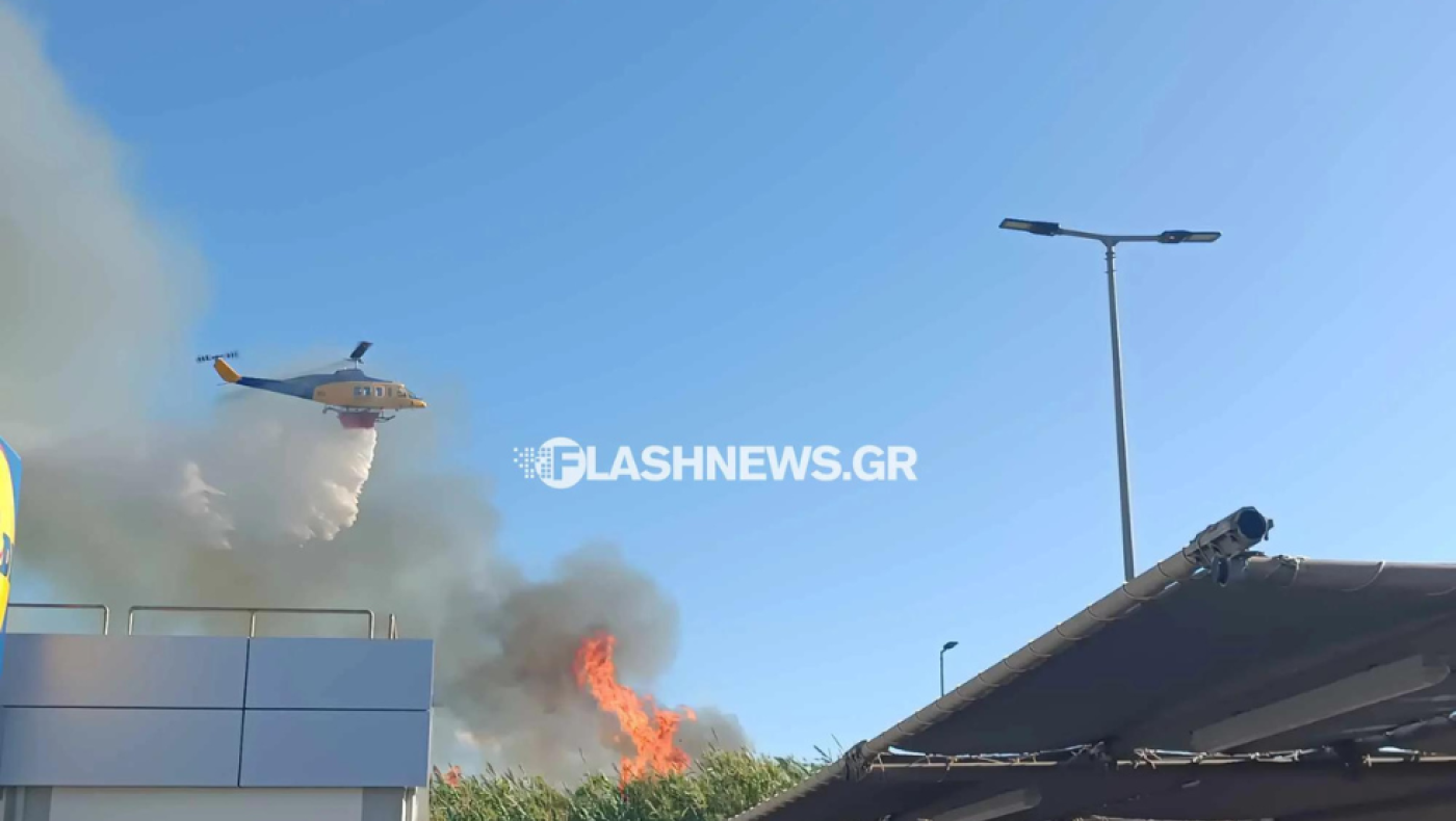 Φωτιά σε εξέλιξη τώρα στα Χανιά - Μήνυμα του 112 για εκκένωση