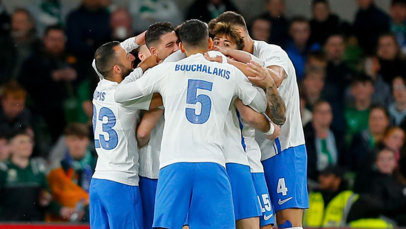 Ιρλανδία-Ελλάδα: Ντούμπλαρε τις νίκες με γκολάρες Ιωαννίδη-Τζόλη