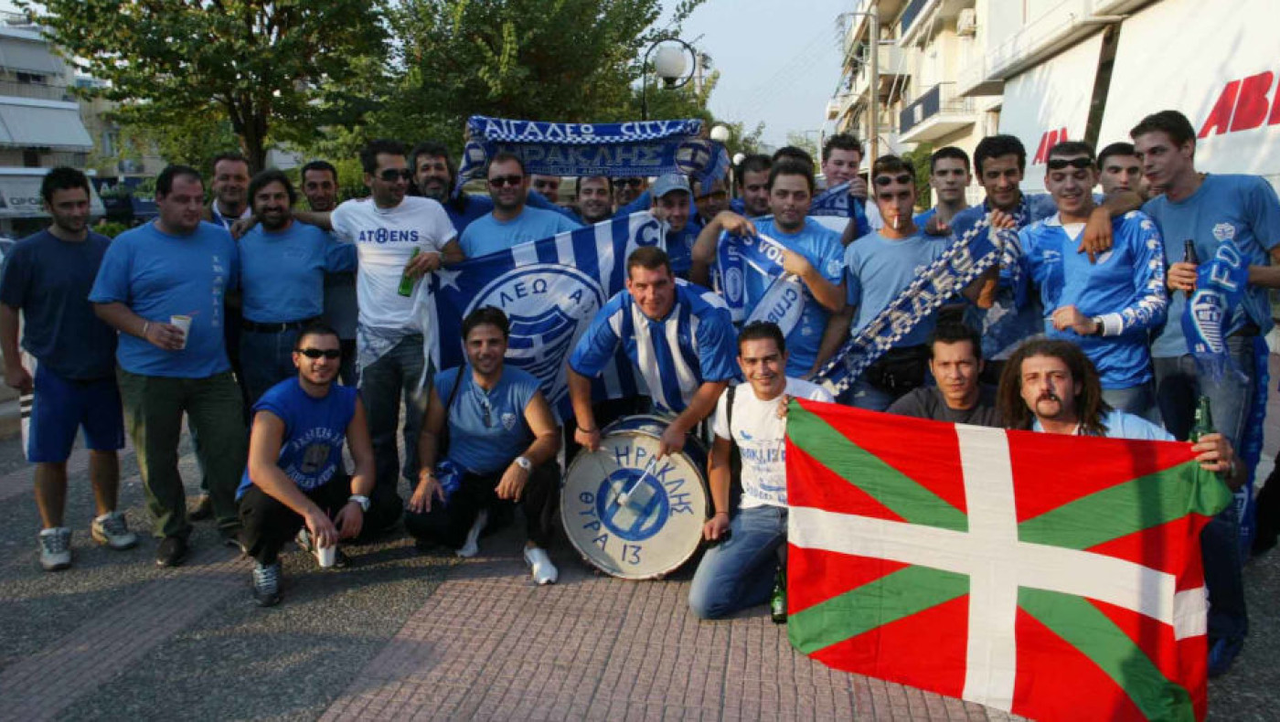 Αιγάλεω VS Ηρακλής: Όταν οι οπαδοί των δύο ομάδων «ενώθηκαν»