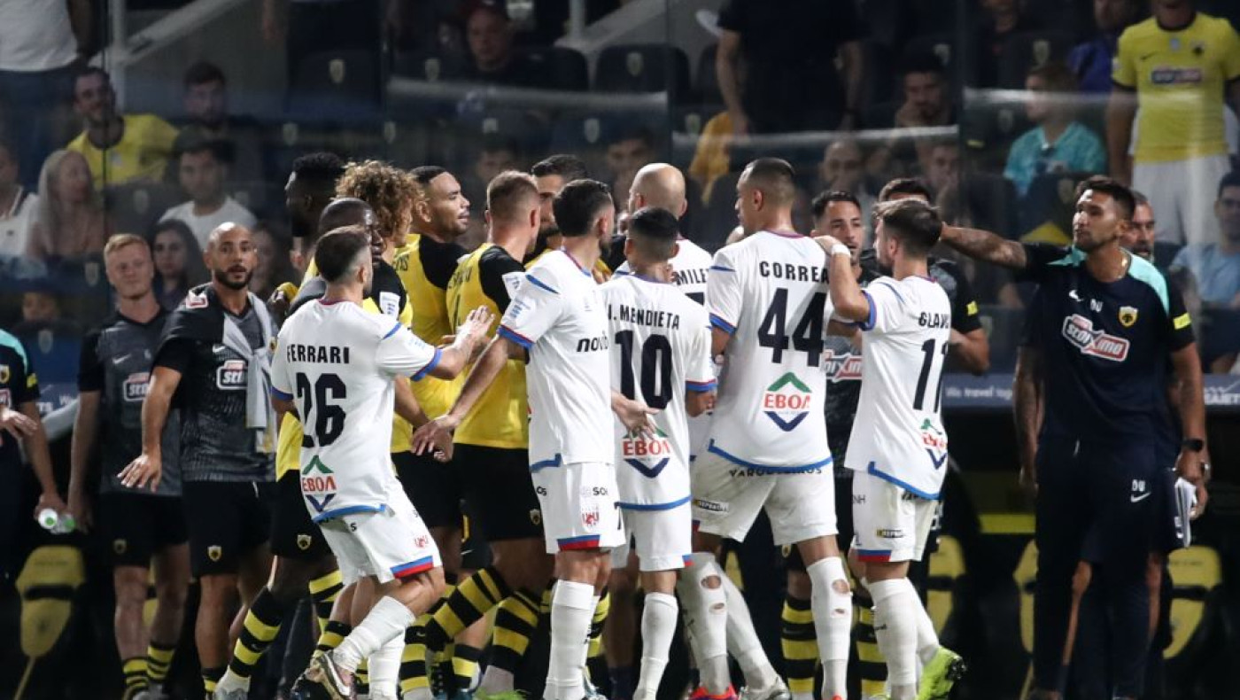 ΑΕΚ-Βόλος: Νίκη της Ένωσης σε παιχνίδι με ένταση και διαμαρτυρίες (vids)