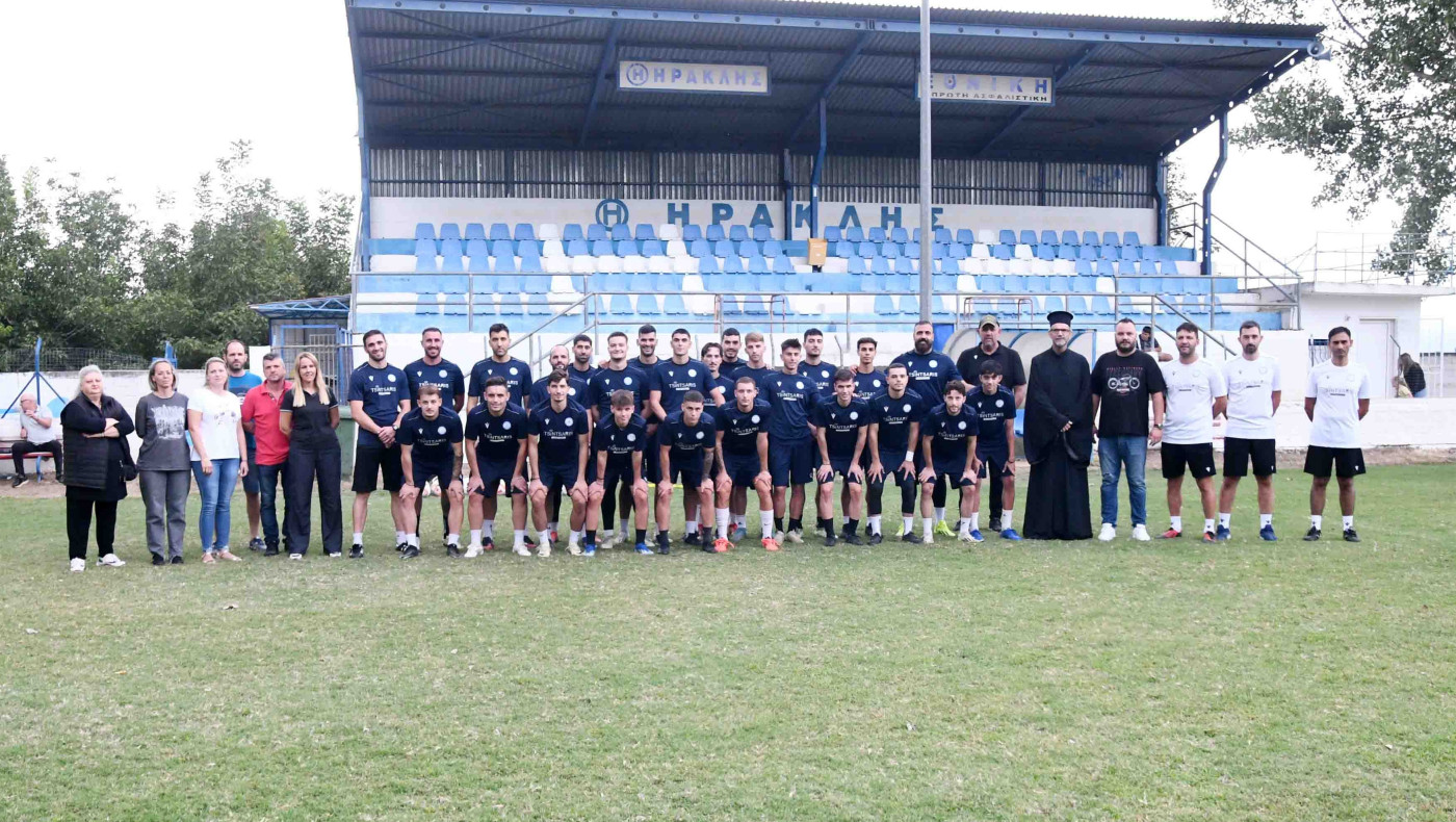 Ηρακλής Αμμουδιάς: Αγιασμός και ευχές για καλή χρονιά