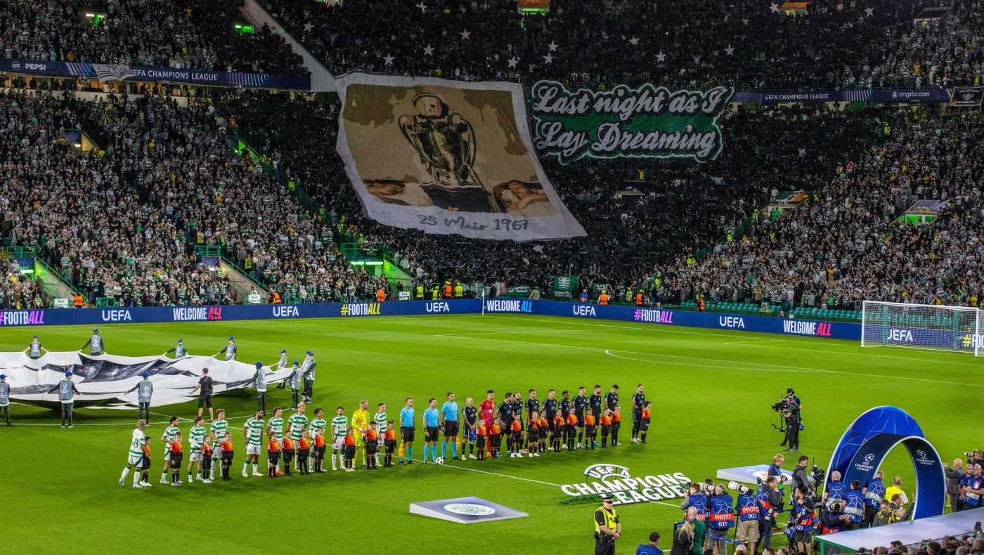 Champions League: Οι οπαδοί της Σέλτικ «σκέπασαν» με τις φωνές τους τον ύμνο!