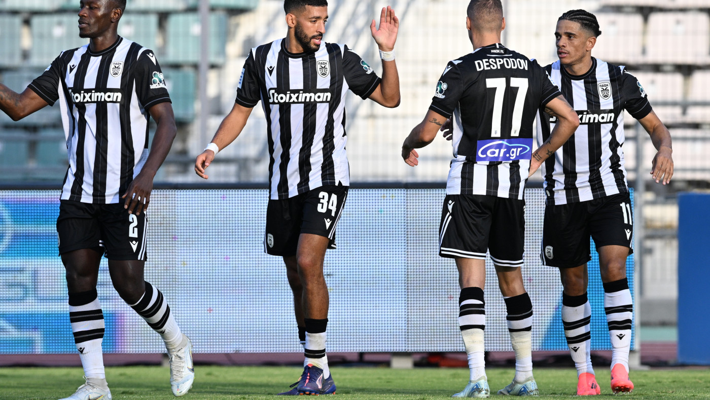 Τρία γκολ σε έξι λεπτά στο «Πανθεσσαλικό», 1-3 ο ΠΑΟΚ