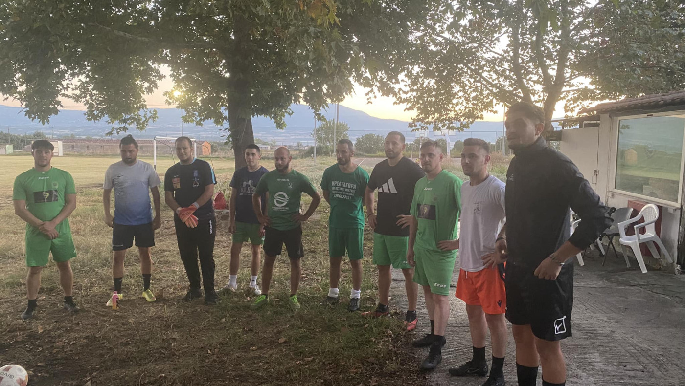 Δάφνη Ευαγγελισμού: Αγιασμός και πρώτη προπόνηση