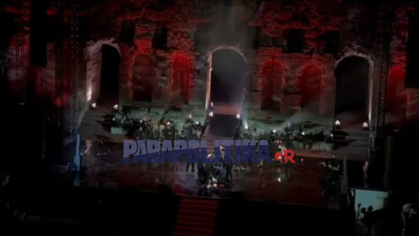 Ηρώδειο: Η σοκαριστική στιγμή που η Μαρινέλλα λιποθυμά στη σκηνή