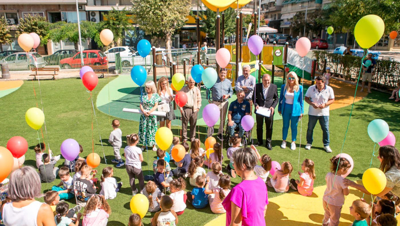 Δήμος Πυλαία-Χορτιάτη: Έτοιμη η παιδική χαρά τα «Πυλαιωτάκια»