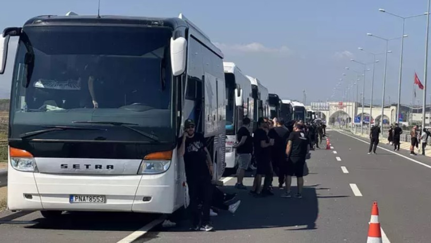 Γαλατάσαραϊ-ΠΑΟΚ: «Στοπ» της τουρκικής αστυνομίας στις ελληνικές σημαίες!