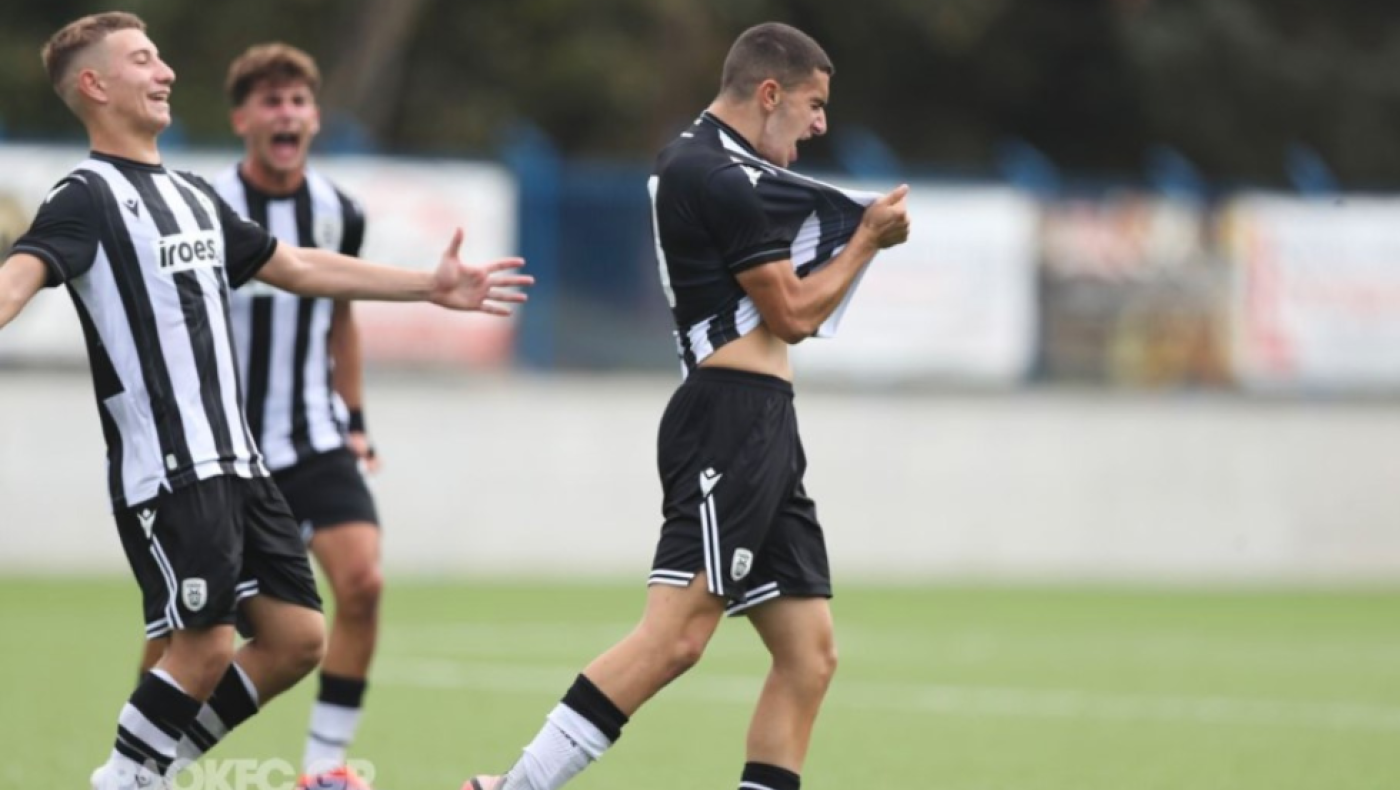 Άρης - ΠΑΟΚ: Βάφτηκε... ασπρόμαυρο το ντέρμπι της Κ17