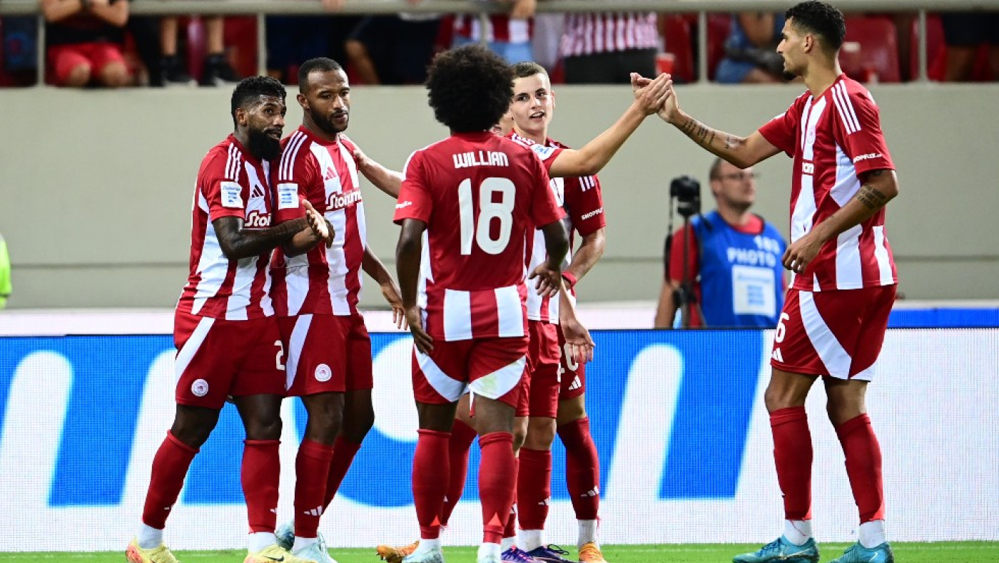 Επέστρεψε στις νίκες ο Ολυμπιακός και κοιτάζει Μπράγκα