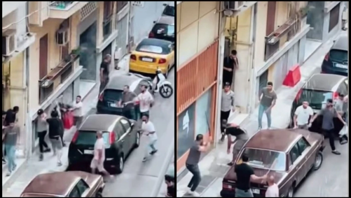 Αθήνα: Βίντεο-ντοκουμέντο από άγριο ξύλο με ρόπαλα ανάμεσα σε συμμορίες